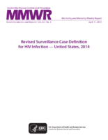 Morbidity and Mortality Weekly Report Recommendations and Reports April 11 2014  Vol 63  No RR3