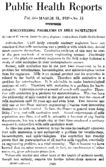 Public Health Reports  v 54 no 13 MARCH 31 1939