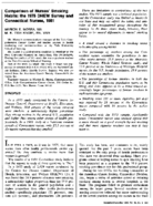 Comparison Of Nurses Smoking Habits The 1975 Dhew Survey And Connecticut Nurses 1981