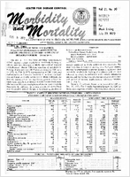 Morbidity and Mortality Weekly Report Vol 21 No 30 week ending July 29 1972