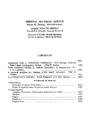 Public Health Reports  v 66 no 42  table of contents