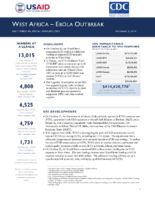 West Africa  Ebola Outbreak Fact Sheet 6 Fiscal Year FY 2015
