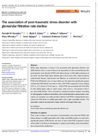 The Association of PostTraumatic Stress Disorder with Glomerular Filtration Rate Decline