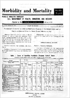 Morbidity and Mortality Weekly Report Vol 10 No 5 for Release February 10 1961