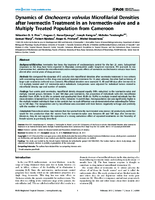 Dynamics of Onchocerca volvulus Microfilarial Densities after Ivermectin Treatment in an Ivermectinnave and a Multiply Treated Population from Cameroon