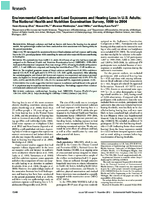 Environmental Cadmium and Lead Exposures and Hearing Loss in US Adults The National Health and Nutrition Examination Survey 1999 to 2004