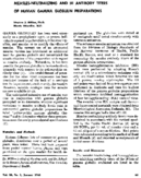 Measlesneutralizing and HI antibody titers of human gamma globulin preparations