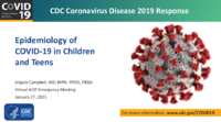 Epidemiology of COVID19 in children and teens