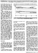 NATIONAL CENTER FOR HEALTH STATISTICS DATA LINE