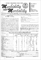 Morbidity and Mortality Weekly Report Vol 19 No 5 week ending February 1 1970
