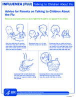Influenza Flu Taking to Children About Flu