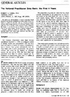 The National Practitioner Data Bank The First 4 Years