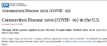 Coronavirus Disease 2019 COVID19 in the US Updated March 6 2020