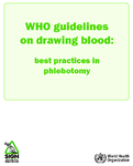 WHO guidelines on drawing blood best practices in phlebotomy