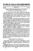 Public Health Reports  V 30 No 26 June 25 1915