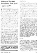 Incidence of reactions to antirabies horse serum