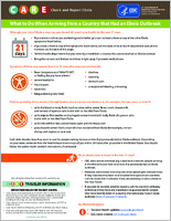 What to Do When Arriving from a Country That Had an Ebola Outbreak 20150720