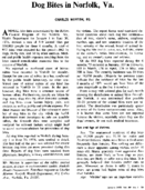 Dog Bites In Norfolk VA