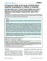 A Prospective Study of the Causes of Febrile Illness Requiring Hospitalization in Children in Cambodia