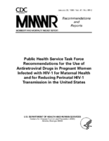 Morbidity and Mortality Weekly Report Recommendations and Reports January 30 1998  Vol 47  No RR2