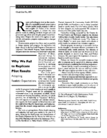 Adopting Realistic Expectations