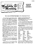 Morbidity and Mortality Weekly Report Special Supplement to Vol 22 No 17 week ending April 18 1973