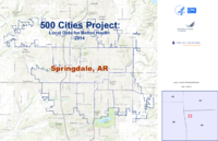 500 Cities Project Local Data for Better Health 2014 Springdale AR