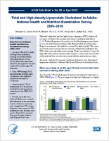 Total and highdensity lipoprotein cholesterol in adults National Health and Nutrition Examination Survey 20092010