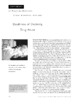 Deadliness Of Declining Drug Abuse