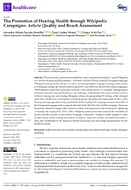 The Promotion of Hearing Health Through Wikipedia Campaigns Article Quality and Reach Assessment