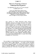 Molecular Targeting of Nuclear Transcriptional Regulators