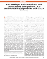 Partnerships Collaborations and Investments Integral to CDCs International Response to COVID19