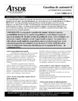 Gasolina de automvil automotive gasoline  CAS  8006619