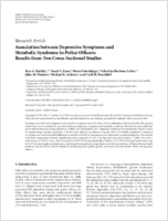 Association between Depressive Symptoms and Metabolic Syndrome in Police Officers Results from Two CrossSectional Studies