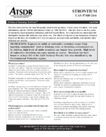 Strontium  CAS 7440246