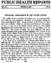 Public Health Reports  V 35 No 11 March 12 1920