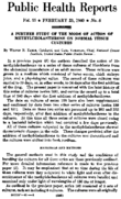 Public health reports  v 55 no 8 FEBRUARY 23 1940
