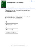 A Graphical Analysis of Mortality Rates and Years of Potential Life Lost