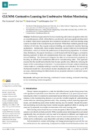 CLUMM Contrastive Learning for Unobtrusive Motion Monitoring