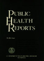Public Health Reports  v 80 no 8 August 1965  cover