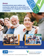Anexo  Consideraciones para realizar una evaluacin rpida de la comunidad con comunidades de refugiados inmigrantes y migrantes 202210