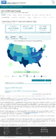 United States COVID19 cases and deaths by state reported to the CDC since January 22 2020 US COVID19 cases reported to the CDC in the last 7 days by stateterritory January 21 2021