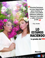 Lo Estamos Haciendo La prueba del VIH Gigi y Marilyn