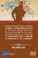 Scientific Superhero Poster  Epidemiology
