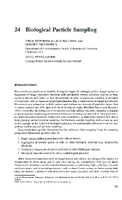 Biological Particle Sampling
