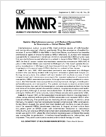 MMWR Morbidity and Mortality Weekly Report Vol 46 No 35 September 5 1997
