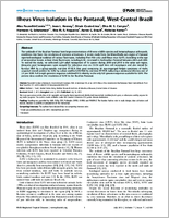 Ilheus Virus Isolation in the Pantanal WestCentral Brazil