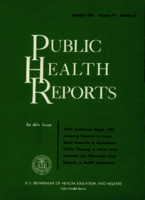 Public Health Reports  v 79  no 3  cover