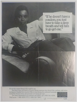 If he doesnt have a condom you just have to take a deep breath and tell him to get one