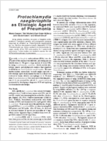 Protochlamydianaegleriophila as Etiologic Agent of Pneumonia